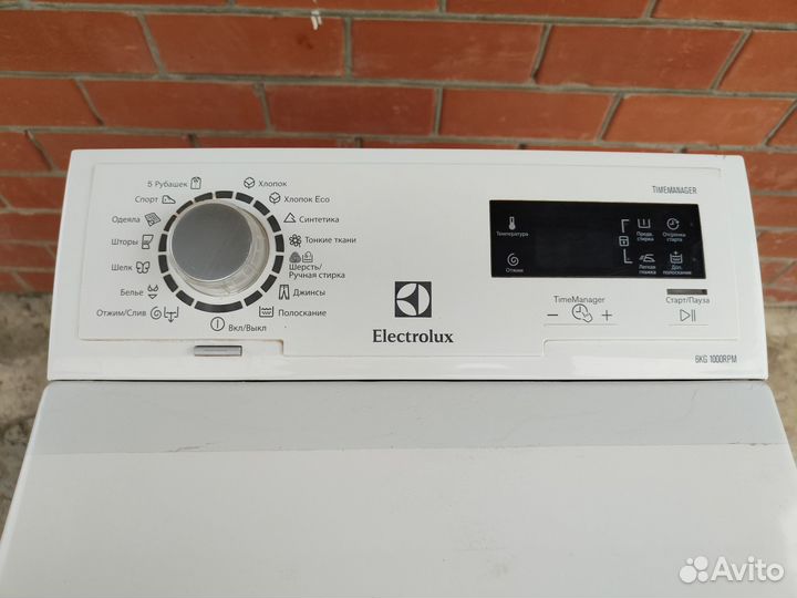 Стиральная машина electrolux ewt1066tdw