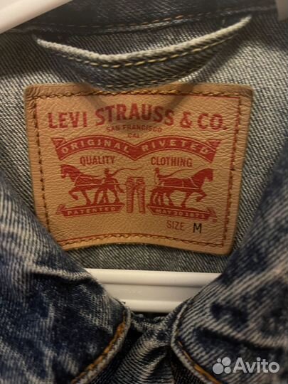 Куртка джинсовая levis