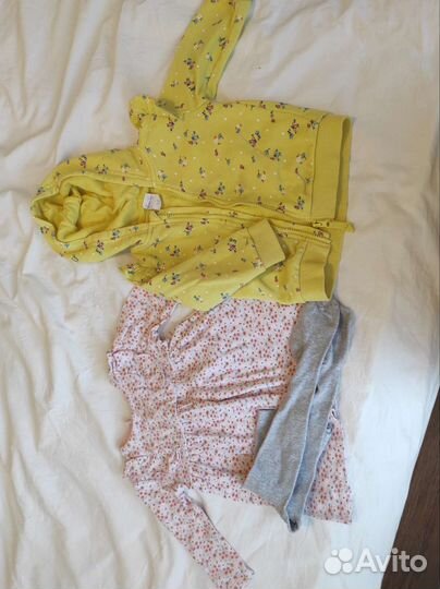 Детская одежда для девочек 86 пакетом