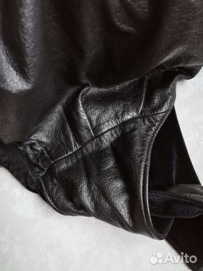 Косынка из натуральной кожи