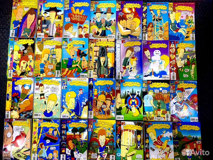 Комиксы Бивис и Баттхед. Beavis and Butthead