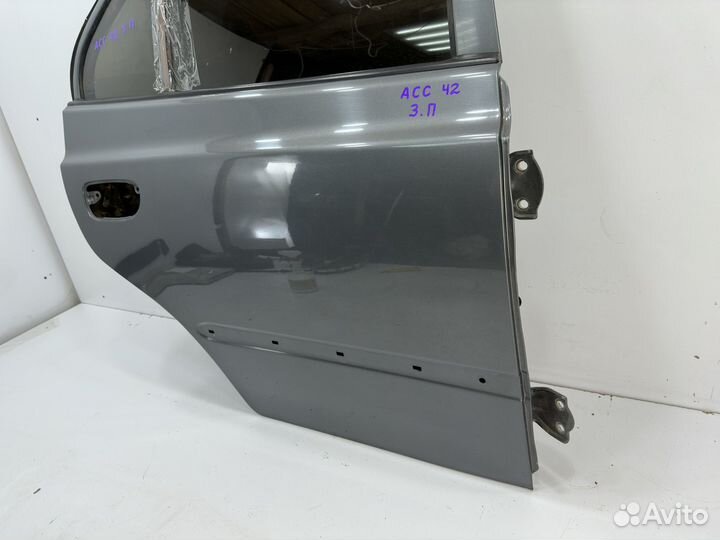 Hyundai accent дверь задняя правая серая