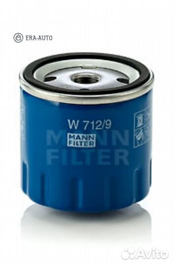 Mann-filter W712/9 Фильтр масляный
