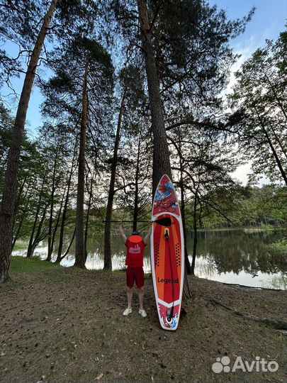 Надувная доска для SUP-бординга MY SUP 12.6 legend