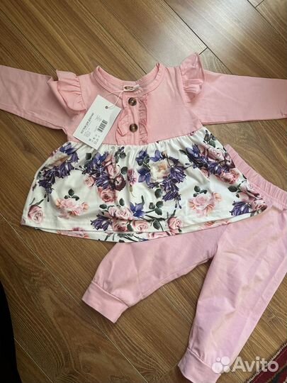 Костюм легкий на праздник для девочки 68-74