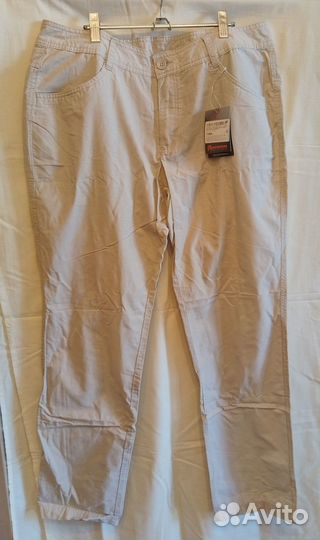 Брюки женские новые летние светлые размер 52 54