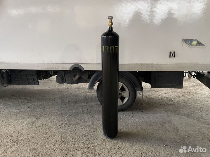 Баллон азота, контроль полной заправки