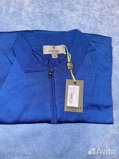 Футболка поло мужская canali канали 46