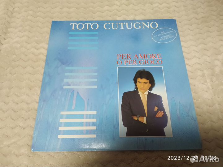 Toto cutugno - Виниловые пластинки LP