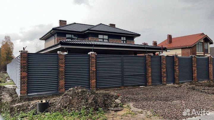 Жалюзи забор от производителя ламели