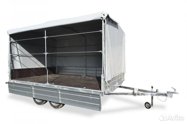 Легковой прицеп двухосный Вектор 3.555х2.000