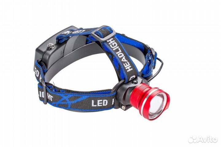 Налобный фонарь PRO-GH08 корпус красный, 1000Lm