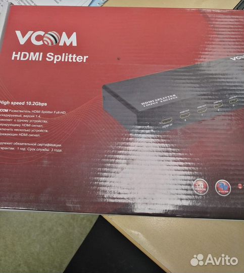 Разветвитель hdmi 1Х8