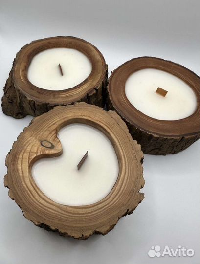 Ароматическая свеча ручной работы