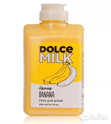 Dolce milk Гель для душа «Ханна Банана» 300 мл