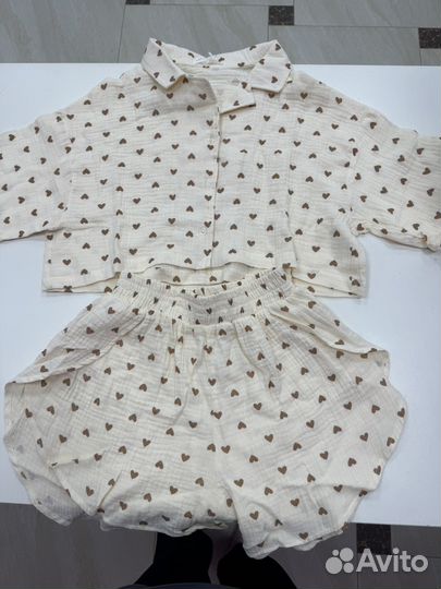 Пижама женская размер xs новая с биркой