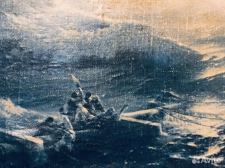 Картина маслом на холсте СССР Айвазовский