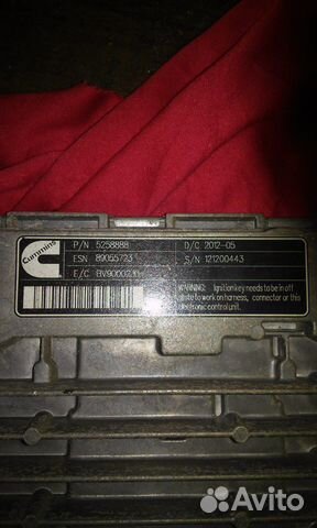 Cummins ISF 2.8/3.8 эбу Блок управления двигателем