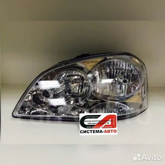 Фара левая Chevrolet Lacetti седан универсал