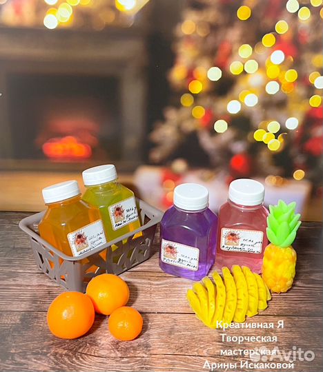 Фруктовое ассорти из мыла, на подарок