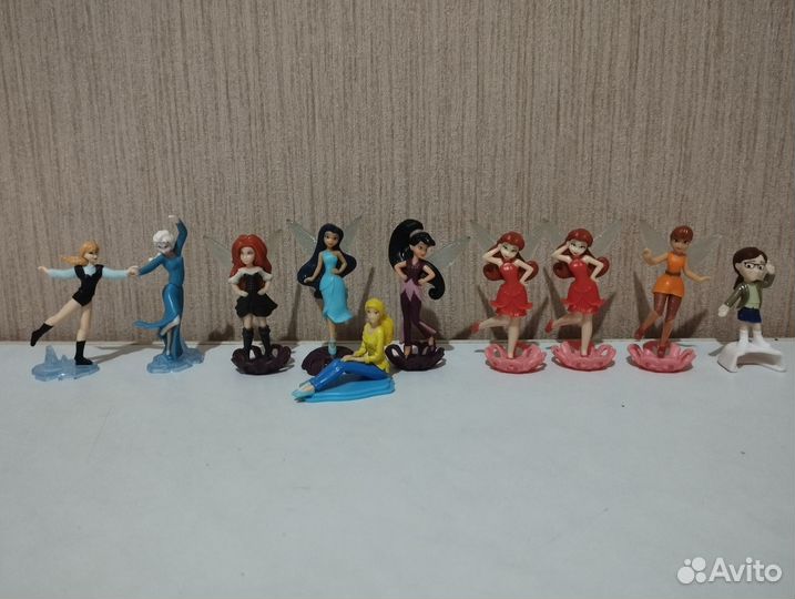 Киндер сюрпризы куколки Барби и другие