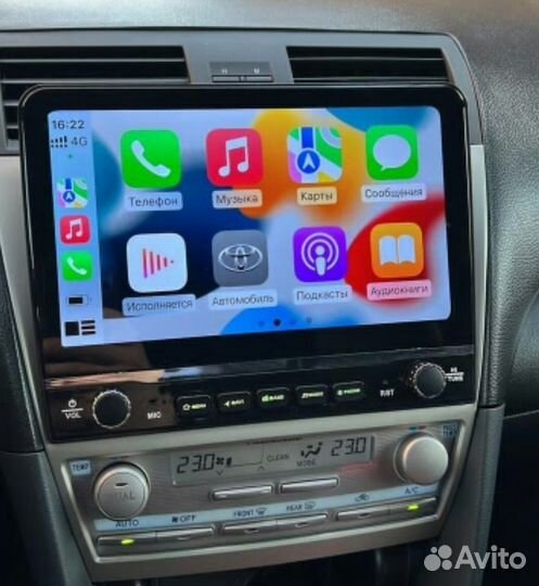 Магнитола Toyota Camry v40 2006-2011