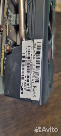 Видеокарта Sapphire rx580 4 gb