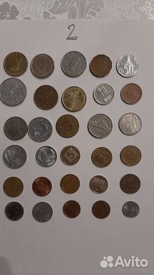 Иностранные Монеты - набор