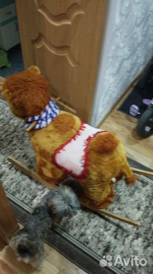 Детская качалка лошадь