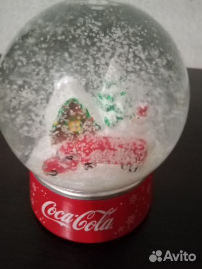 Новогодний шар coca-cola