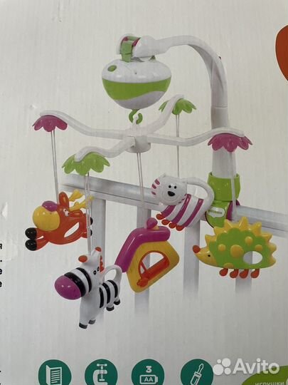 Музыкальный мобиль на кроватку