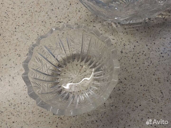 Ваза хрустальная СССР