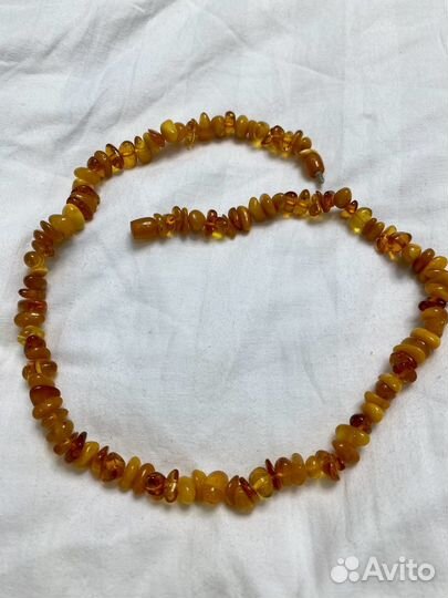 Янтарные бусы СССР