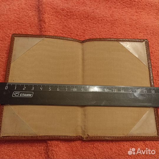 Обложка для паспорта из натуральной кожи