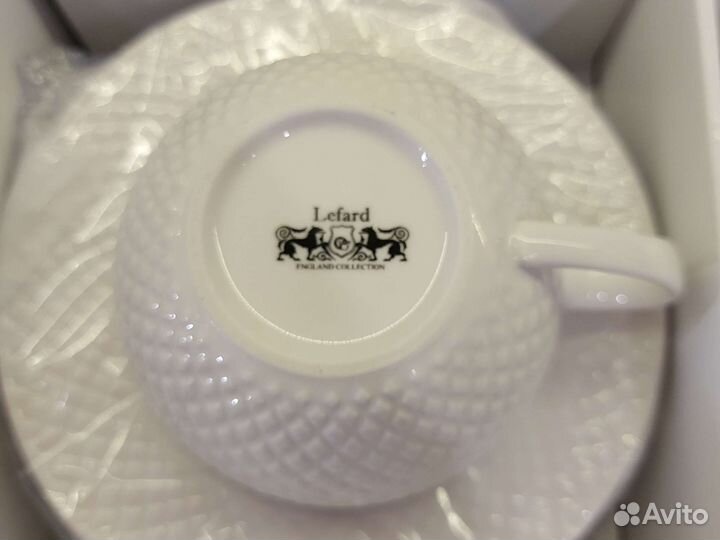 Сервиз чайный 12 предметов новый фарфоровый