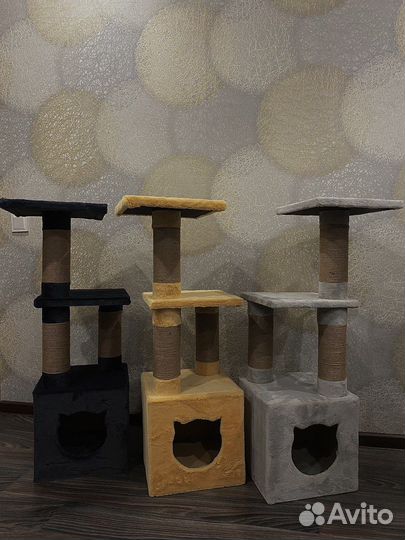 Домик для кошки с когтеточкой