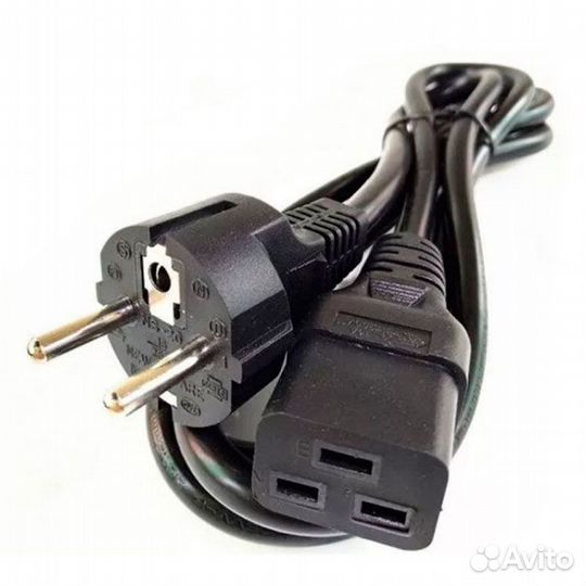 Кабель питания C19 для asic-майнера