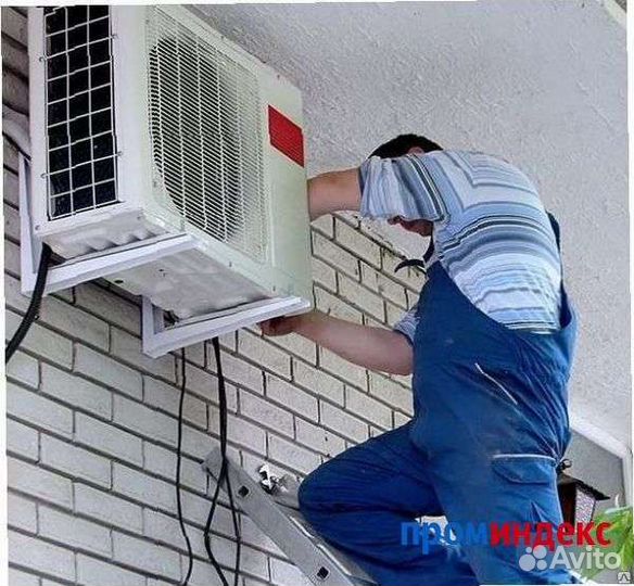 Установка.ремонт.чистка сплитсистем. без пыли