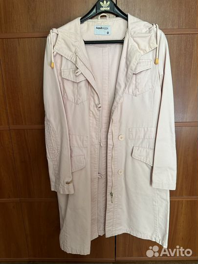 Плащ женский 46 розовый