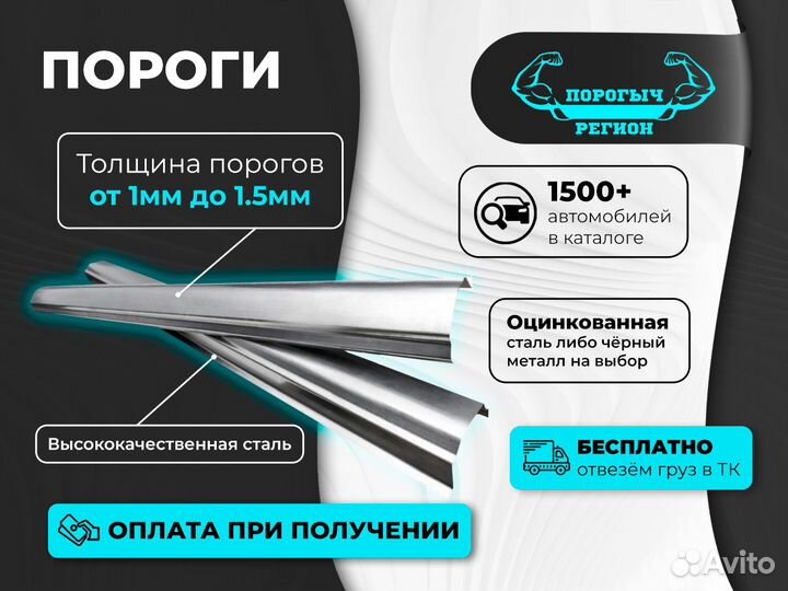 Кузовные пороги Renault