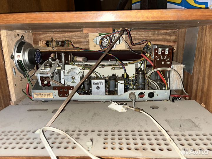 Ламповый приёмник Quelle Philips. 242