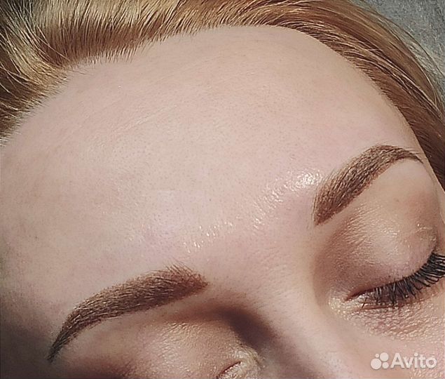 Перманентный макияж (пудровые брови)