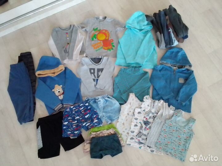 Одежда для мальчика пакетом 80 86 92