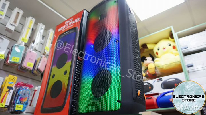 Умная Колонка Напольная ZQS6213 с Подсветкой v.5