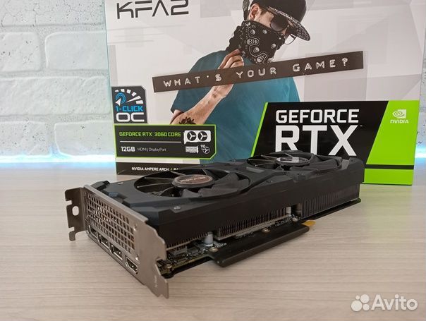 Видеокарта rtx 3060 12 гб