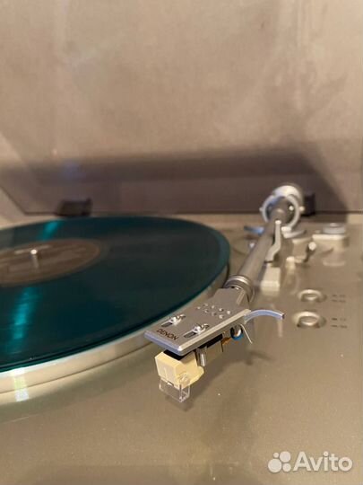 Виниловый проигрыватель Denon DP-300F Silver