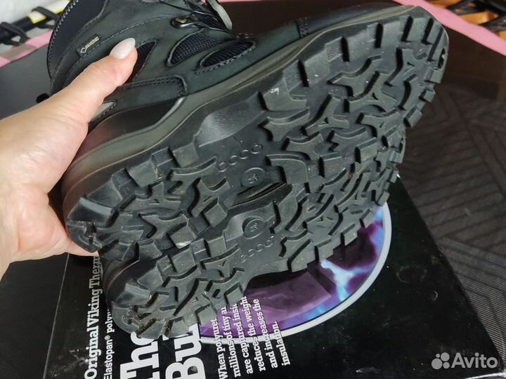 Зимние ботинки ecco