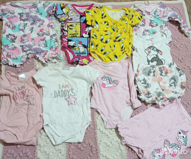 Вещи для новорожденных на девочку пакетом