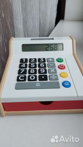 Игрушечная касса - Калькулятор Дуктиг Икеа б/у
