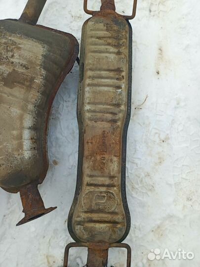 Резонатор и глушитель Opel Vectra B